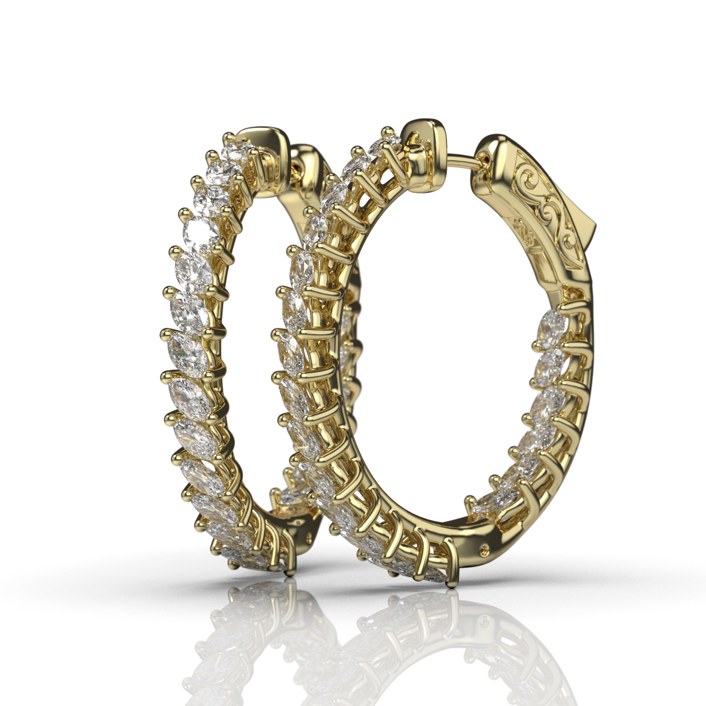Grand Marquise Eternal Hoop