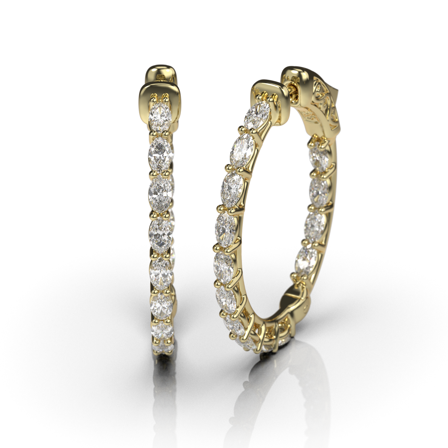 Grand Line Marquise Eternal Hoop