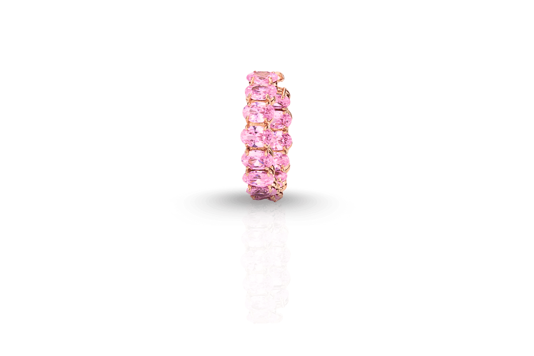 Oval Hoop Earings