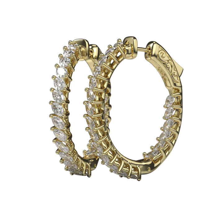 Hoop Marquise