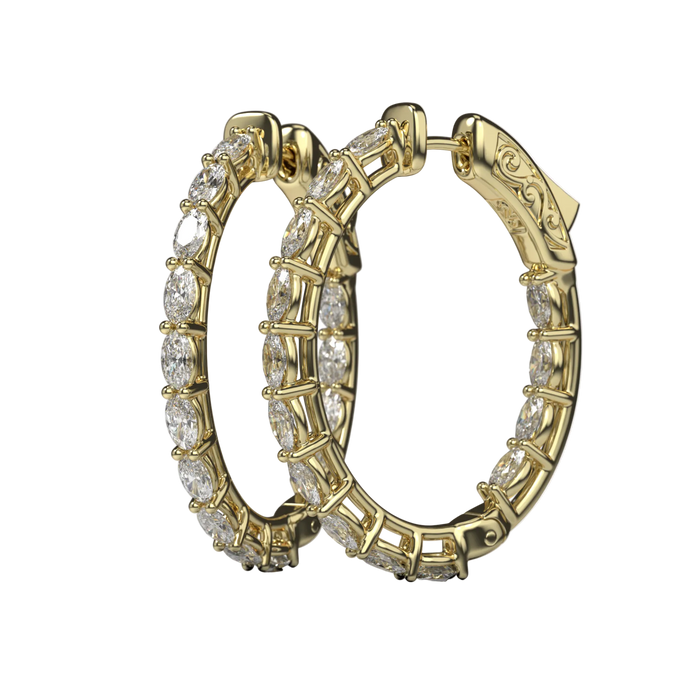 Hoop Marq Earrings