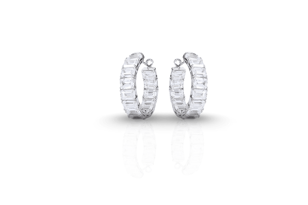 Baguette Stack Earings