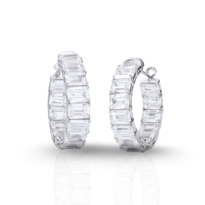 Baguette Stack Earings