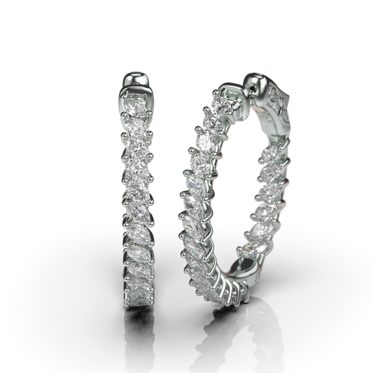 Grand Marquise Eternal Hoop