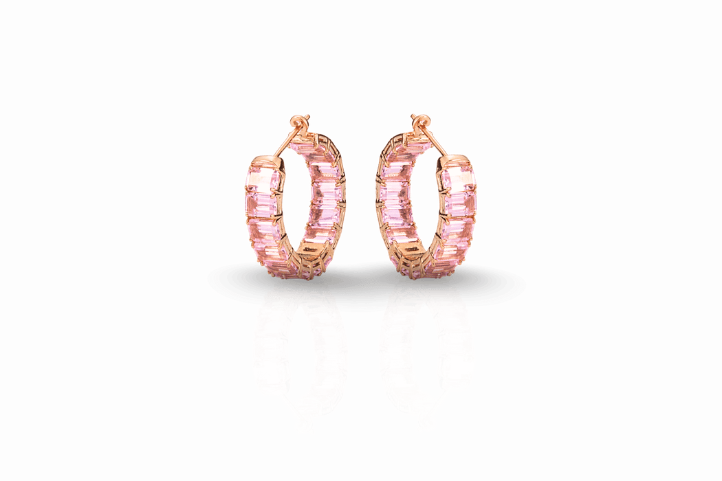Baguette Stack Earings