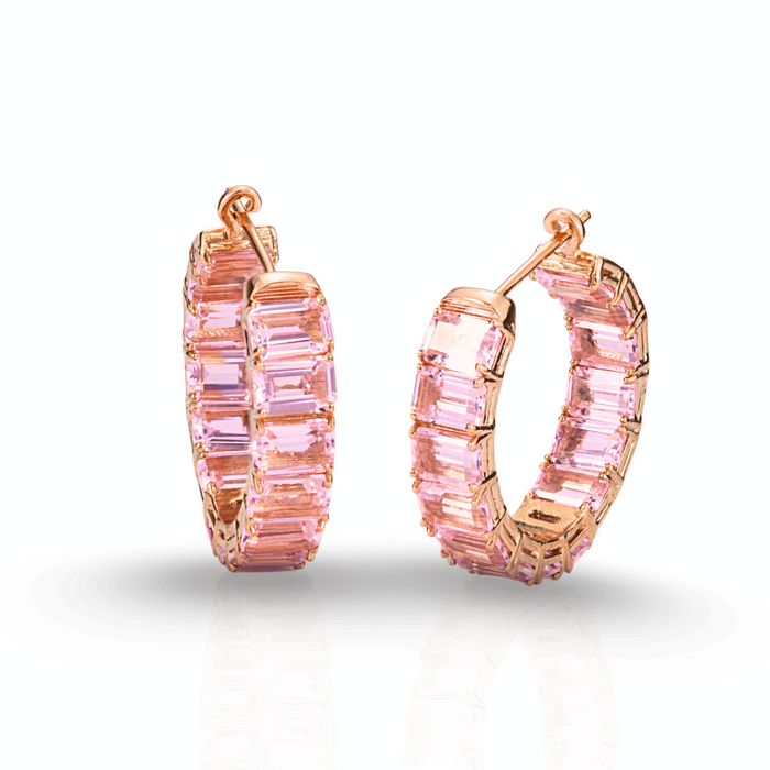 Baguette Stack Earings