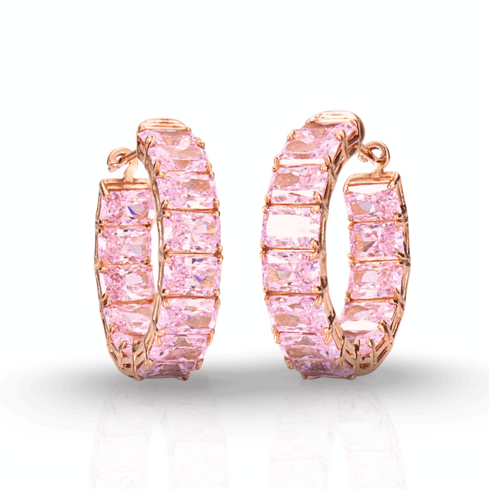 Baguette Stack Earings