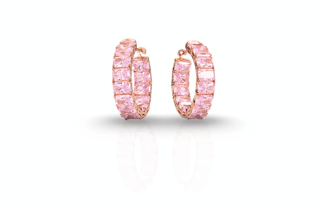 Baguette Stack Earings