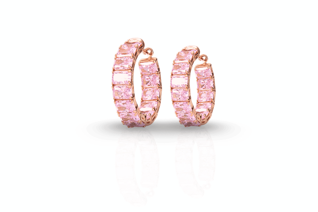 Baguette Stack Earings