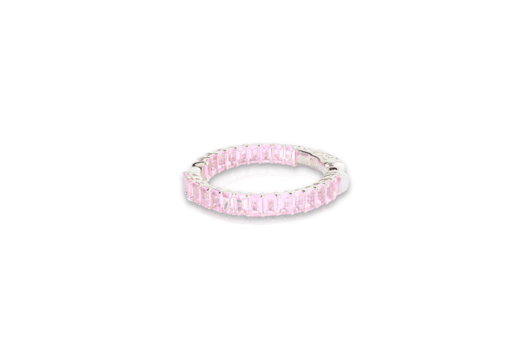 Baguette Hoop Earings