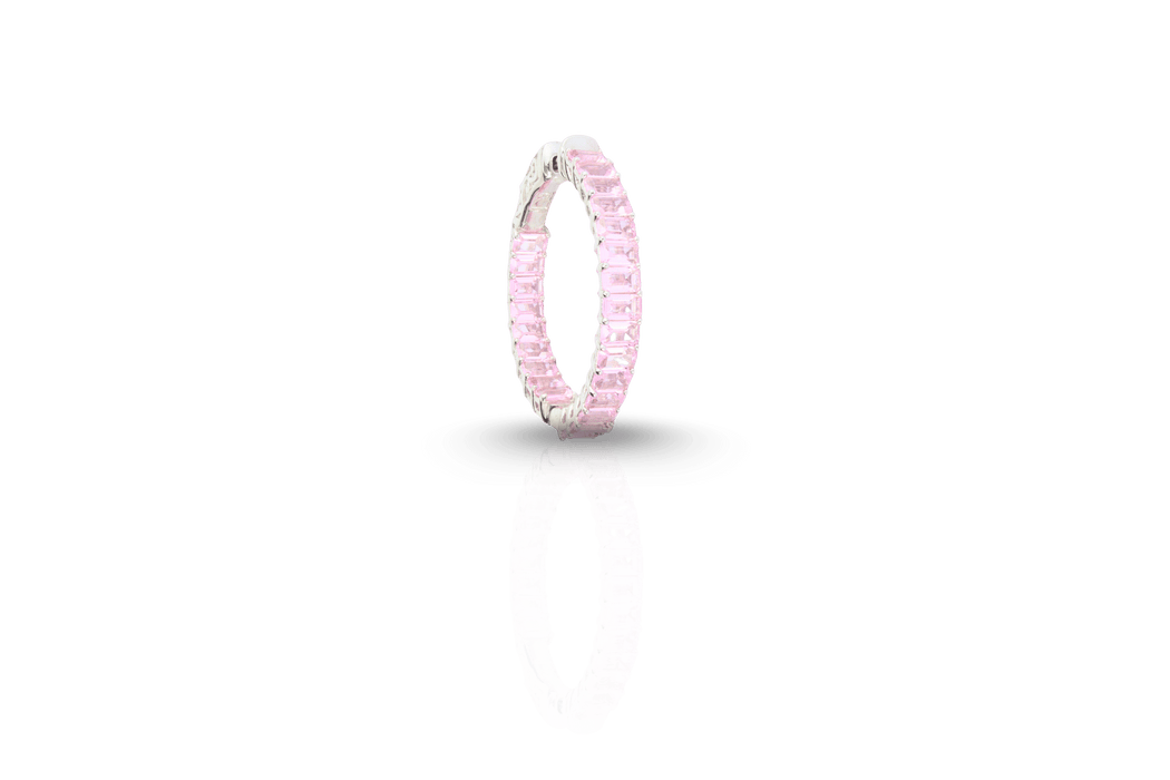 Baguette Hoop Earings