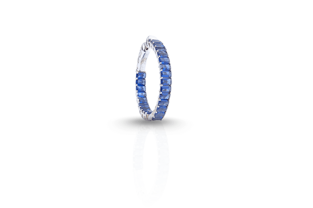 Baguette Hoop Earings