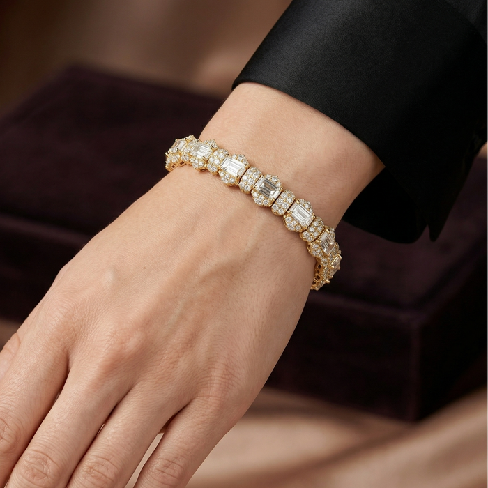 Diamond Stretch Bangle