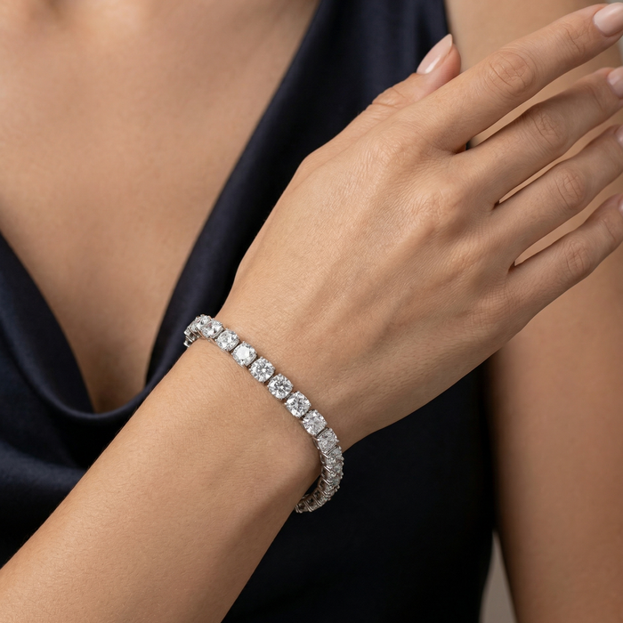 Diamond Hoop Bangle